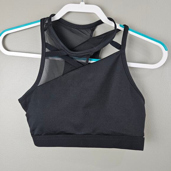 Nike Swoosh Rebel Slash Medium Support Sports Bra No Size - Picture 1 of 6